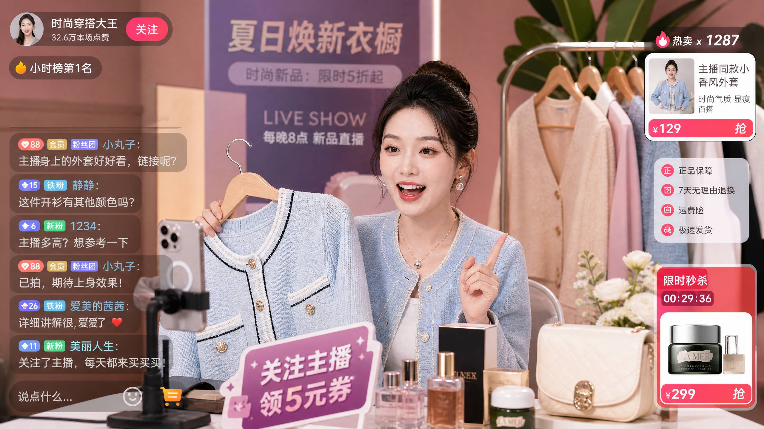 直播走光录屏